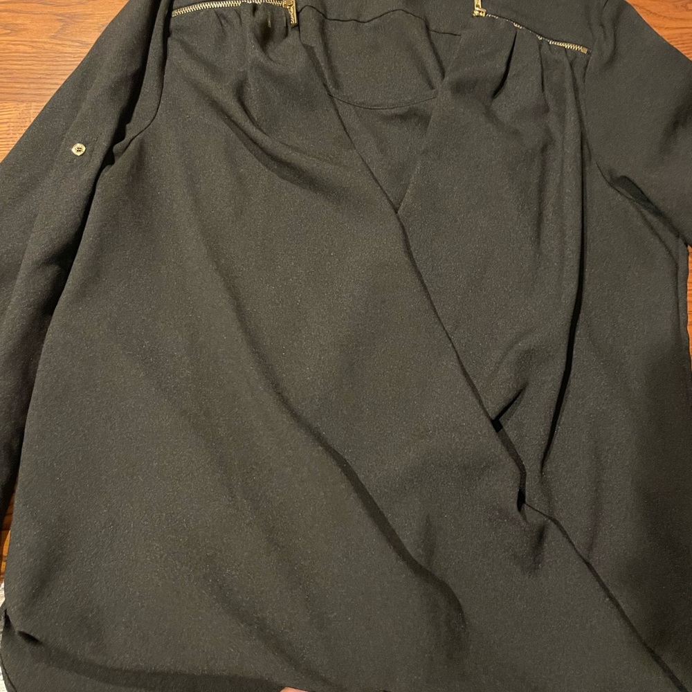 Calvin Klein black dress shirt
